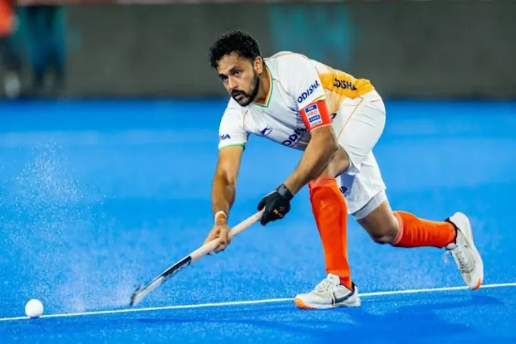 Ace drag-flicker and defender Harmanpreet Singh