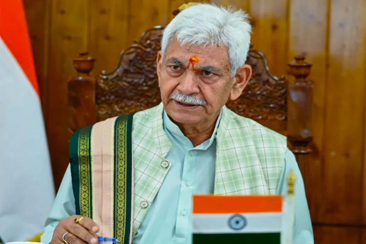 LG Manoj Sinha 