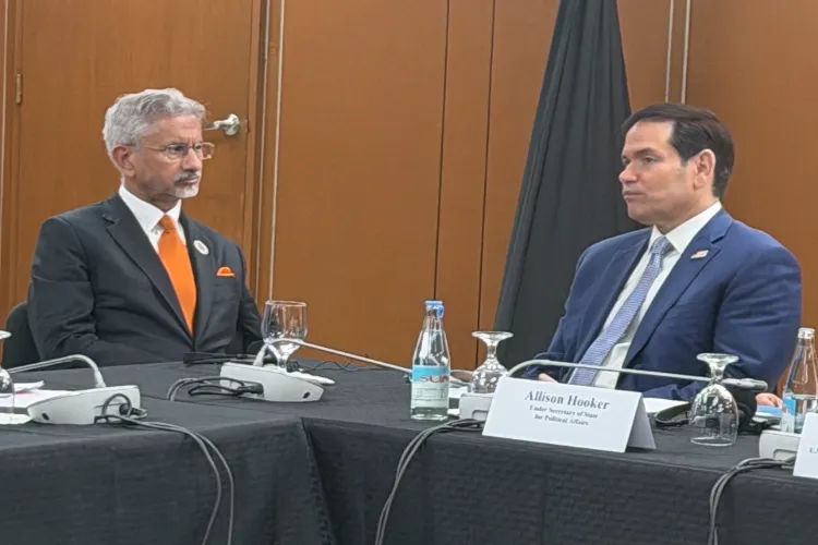 External Affairs Minister S Jaishankar with US Secretary of State Marco Rubio 