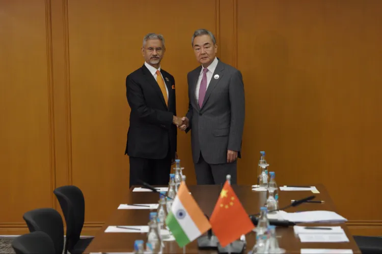 External Affairs Minister S Jaishankar with Chinese Foreign Minister Wang Yi in Manila, Philippines