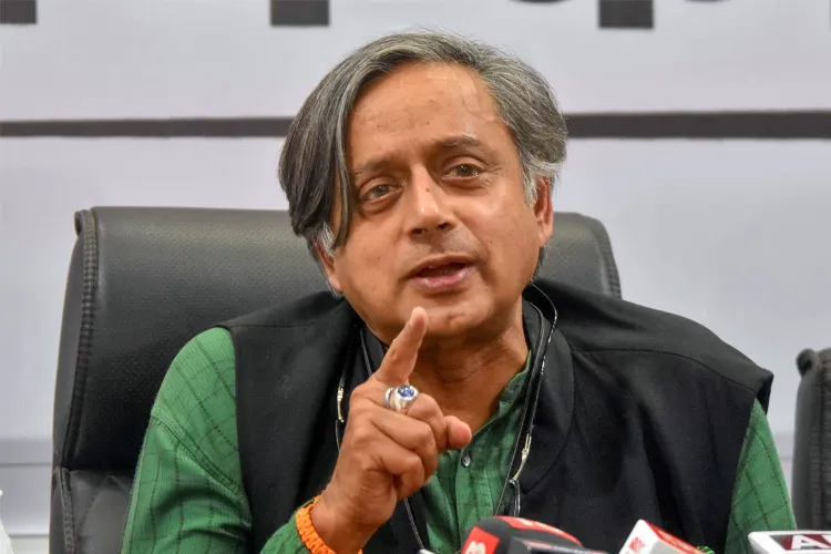 Congress leader Shashi Tharoor