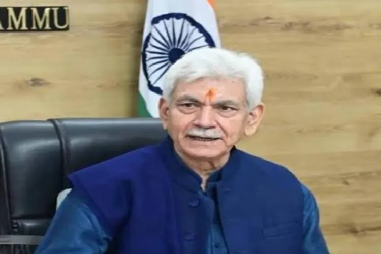 Jammu and Kashmir Lieutenant Governor Manoj Sinha