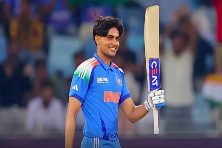 India's Star batsman Shubman Gill