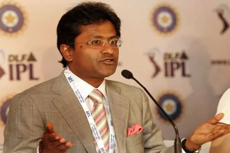 IPL founder and first chairman Lalit Modi 