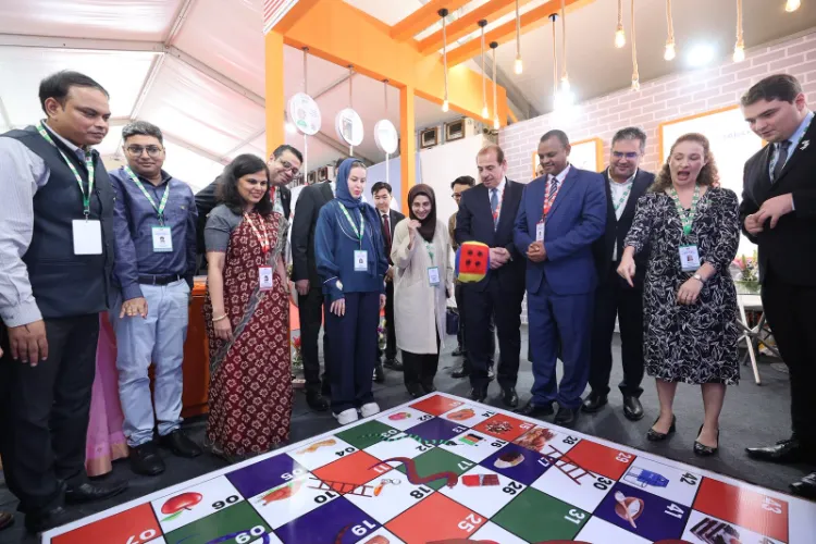 Union Health Secretary Punya Salila Srivastava with BRICS delegates