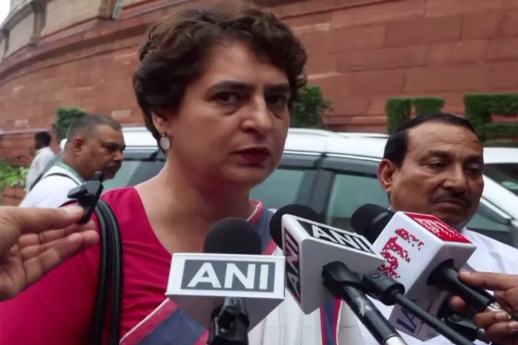 Congress MP Priyanka Gandhi Vadra