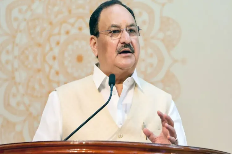 Union minister J P Nadda 