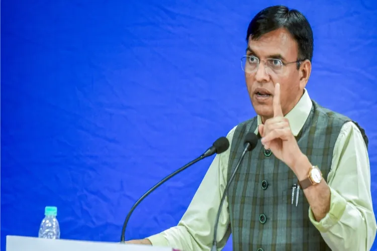 Sports Minister Mansukh Mandaviya