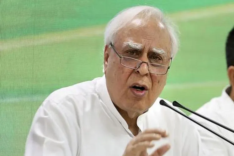 Rajya Sabha MP Kapil Sibal 