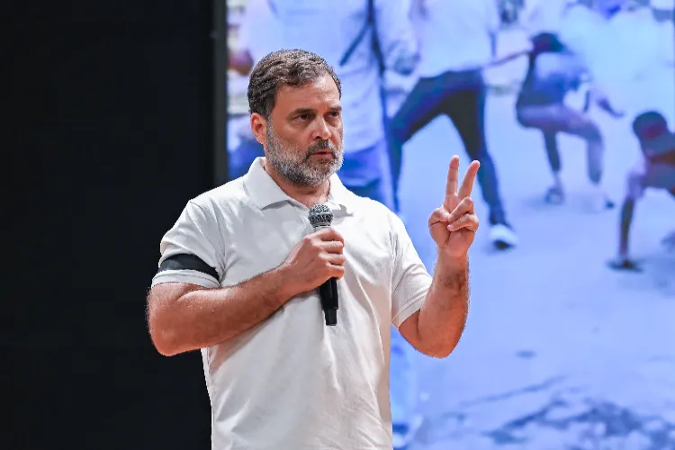 Leader of Opposition in Lok Sabha Rahul Gandhi 