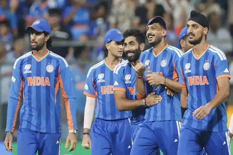 The men's cricket team of India 