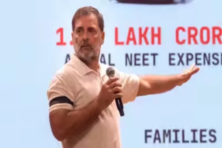 Congress leader Rahul Gandhi