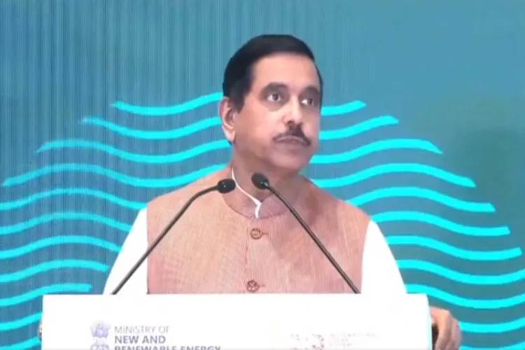 Union Minister for New and Renewable Energy Pralhad Joshi