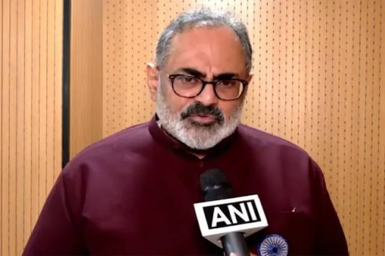 Kerala BJP president Rajeev Chandrasekhar 