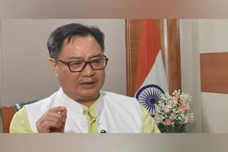 Union Minister Kiren Rijiju