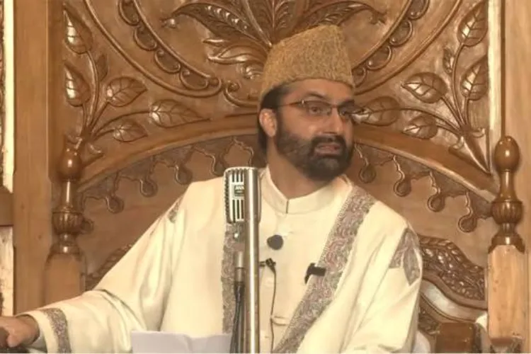 Kashmir's chief preacher Mirwaiz Umar Farooq 