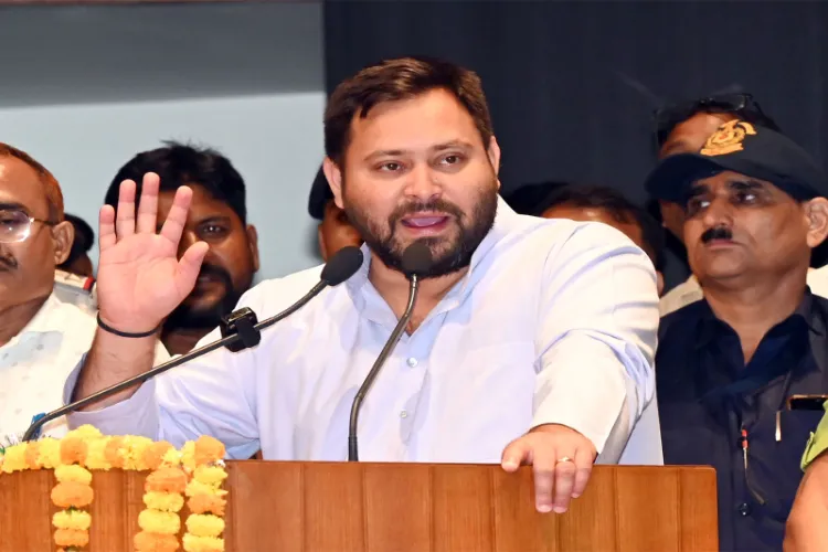 RJD leader Tejashwi Yadav
