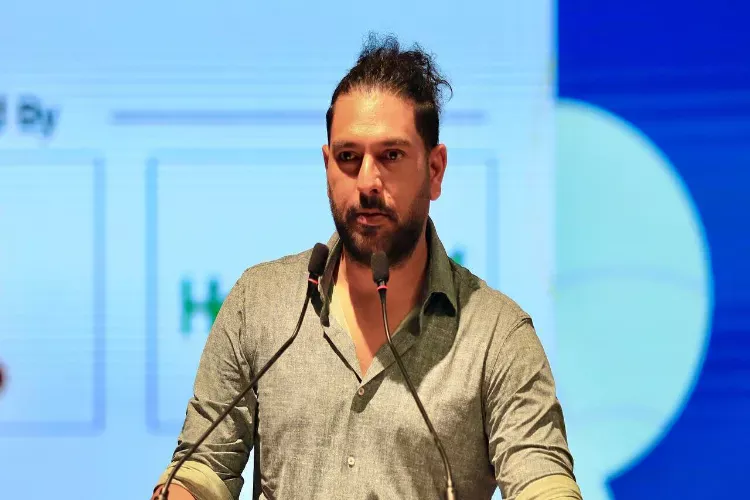 Former Indian cricketer Yuvraj Singh.