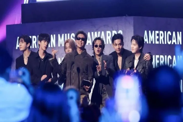 Global K-pop boy band BTS 