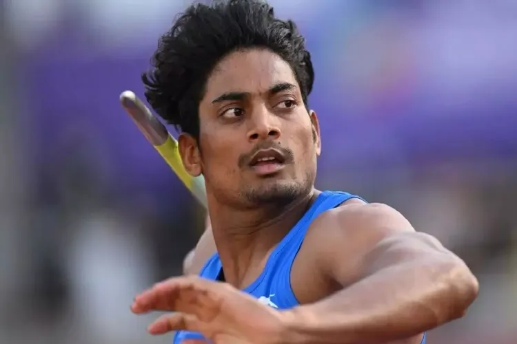 Indian javelin thrower Rohit Yadav