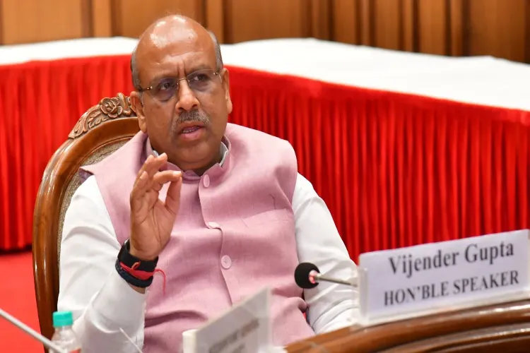 Delhi Assembly Speaker Vijender Gupta