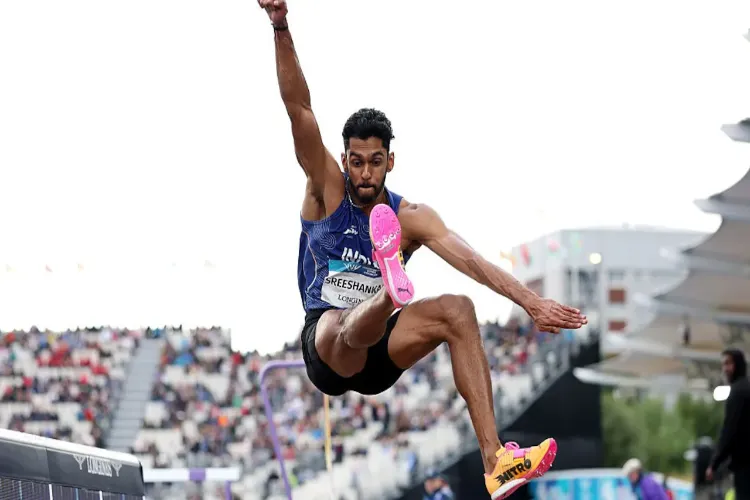 Murali Sreeshankar, the first Indian long-jumper to win two successive medals at the Commonwealth Games