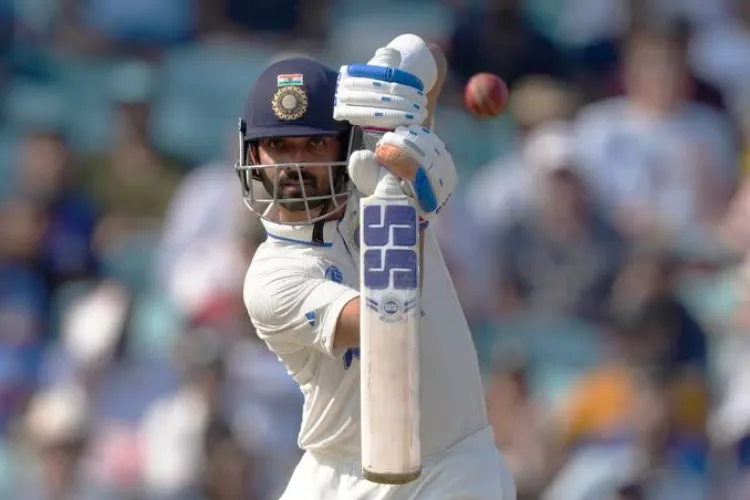 Senior batter Ajinkya Rahane