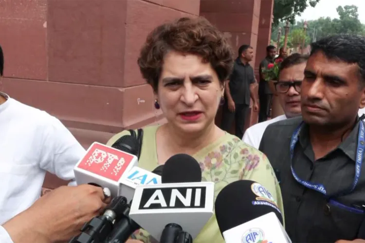 Congress MP from Wayanad Priyanka Gandhi Vadra