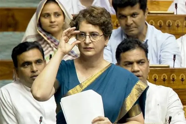 Congress MP Priyanka Gandhi Vadra