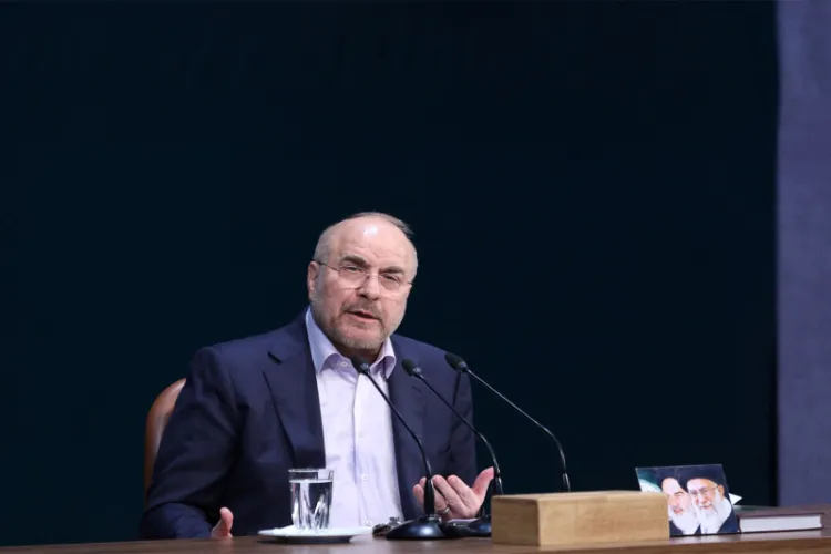 Iranian Parliament Speaker Mohammad Bagher Ghalibaf 