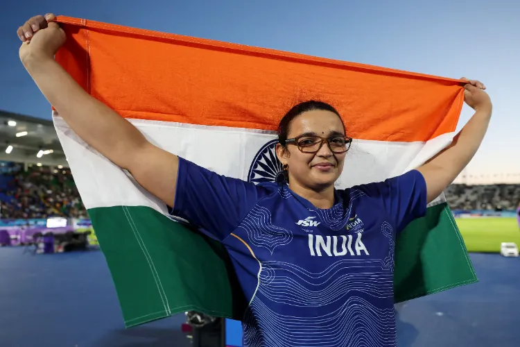 Indian discus thrower Seema Kaliramna