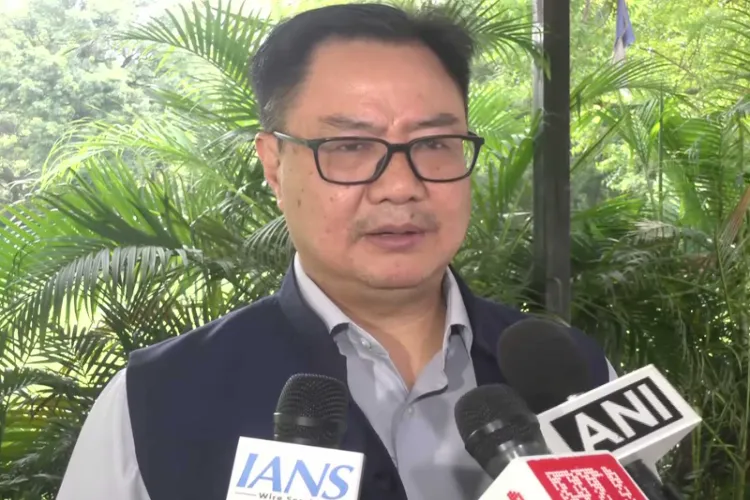 Parliamentary Affairs Minister Kiren Rijiju