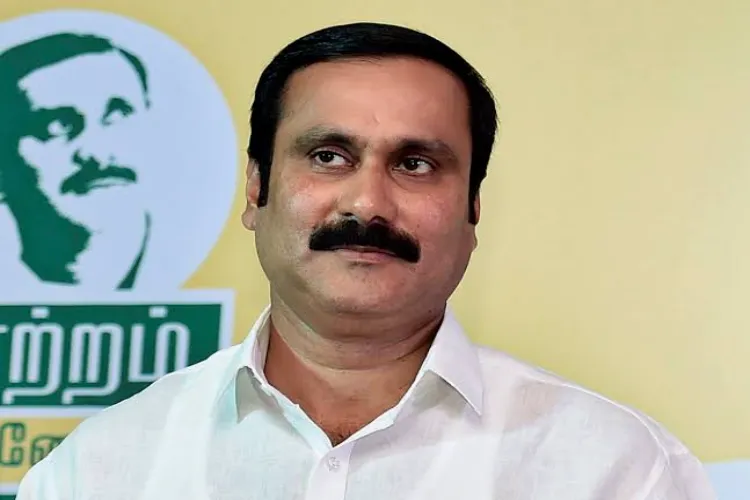 PMK president Anbumani Ramadoss 