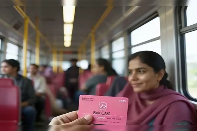 Pink Card for women passengers