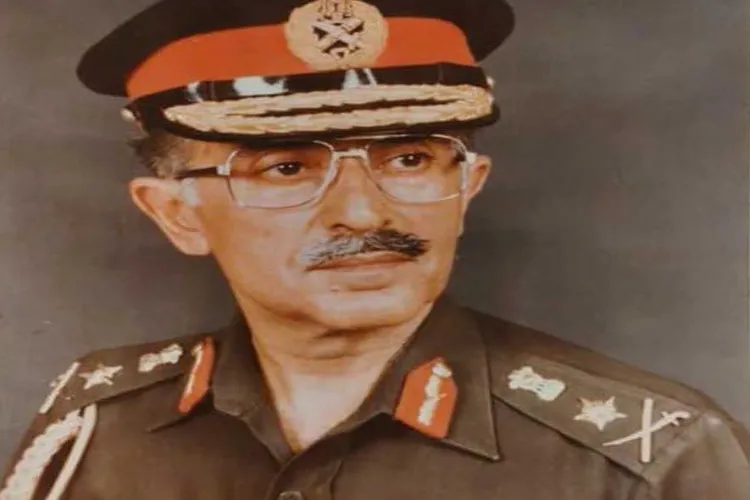 Former Chief of the Army Staff General Vishwa Nath Sharma
