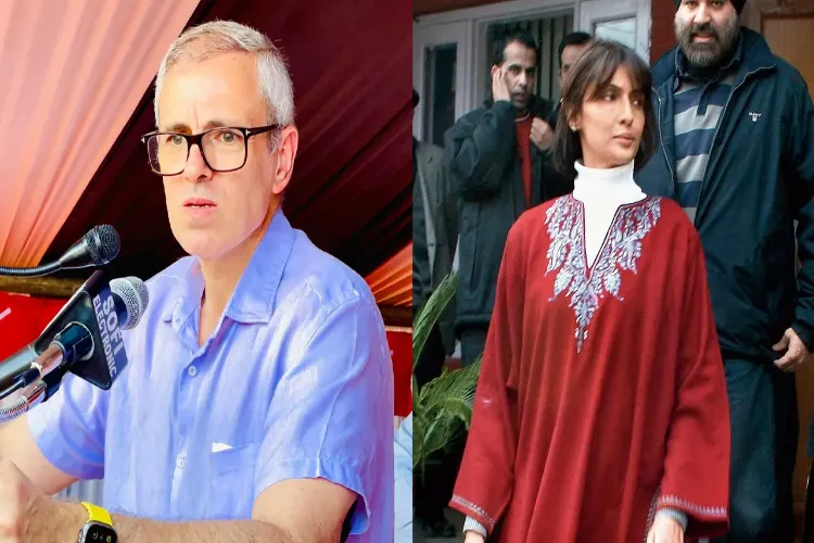 Jammu and Kashmir Chief Minister Omar Abdullah and wife Payal Abdullah