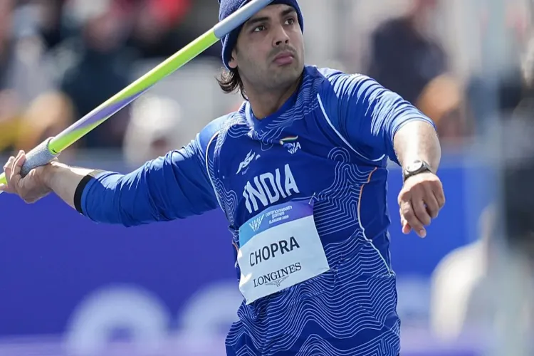 Indian athletes Neeraj Chopra