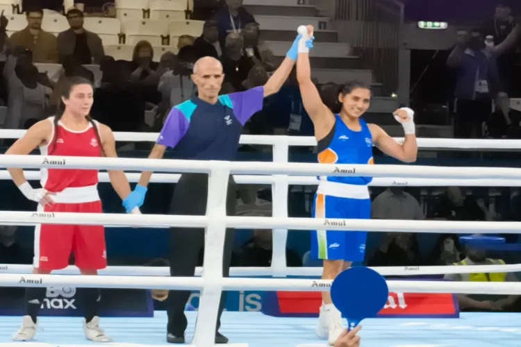 Indian boxer Preeti Pawar