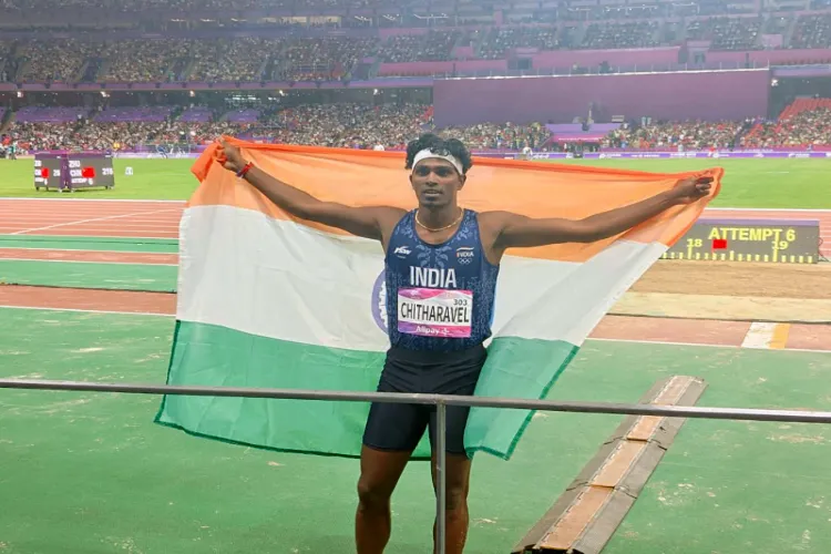India's Praveen Chithravel