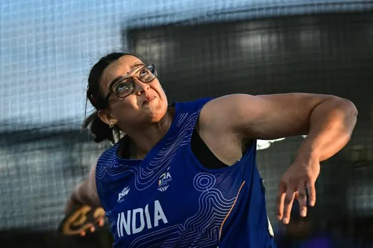Commonwealth Games bronze medallist discus thrower Seema Kaliramna
