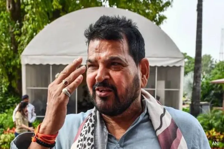 Former Wrestling Federation of India (WFI) chief Brij Bhushan Sharan Singh