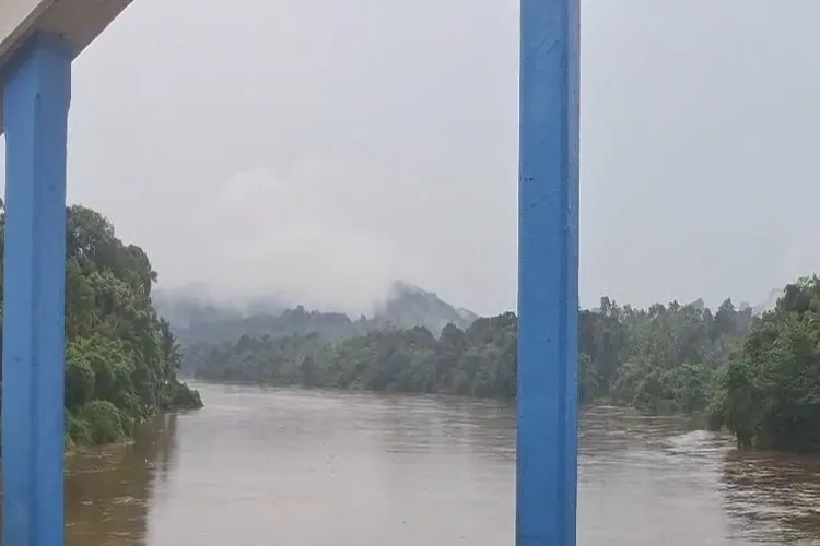 Heavy rain in Pathanamthitta