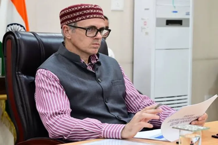 Jammu and Kashmir Chief Minister Omar Abdullah