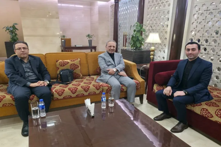 Dr. Masoud Shamsh Bakhsh, Acting Minister of Science, Research and Technology of the Islamic Republic of Iran, and Dr. Mohammad Nabi Shahiki Tash, Deputy Minister for Technology and Innovation at the Ministry of Science, Research and Technology