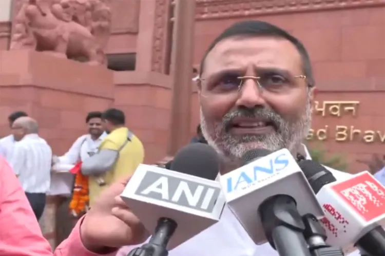 Parliamentary Standing Committee on Communications and Information Technology Chairman Nishikant Dubey 