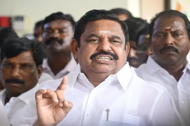 AIADMK general secretary Edappadi K Palaniswami 