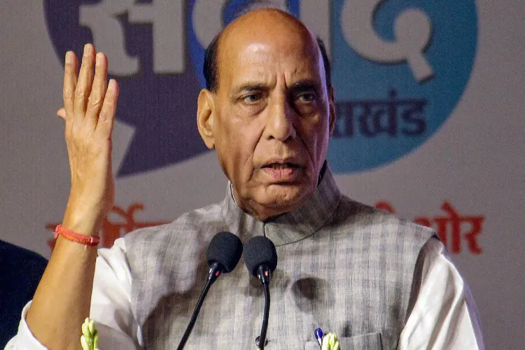 Defence Minister Rajnath Singh