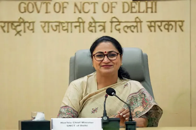 Delhi Chief Minister Rekha Gupta