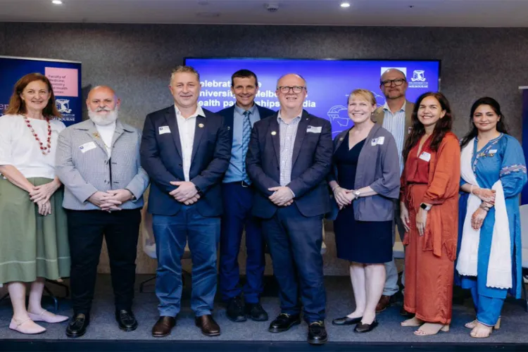 Australia India Institute, University of Melbourne launch report highlighting decades of health collaboration with India 