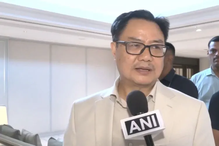 Union Parliamentary Affairs Minister Kiren Rijiju